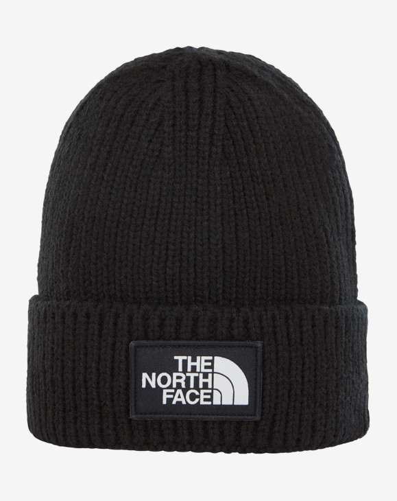 detail Čepice The North Face TNF LOGO BOX CUFFED BEANIE