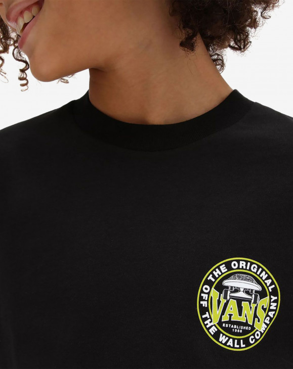 detail Chlapecké tričko s krátkým rukávem Vans OFF THE WALL COMPANY SS Black