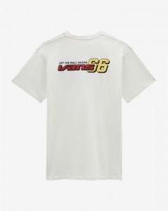 Pánské tričko s krátkým rukávem Vans VANS 66 RACING LOGO SS marshmallow