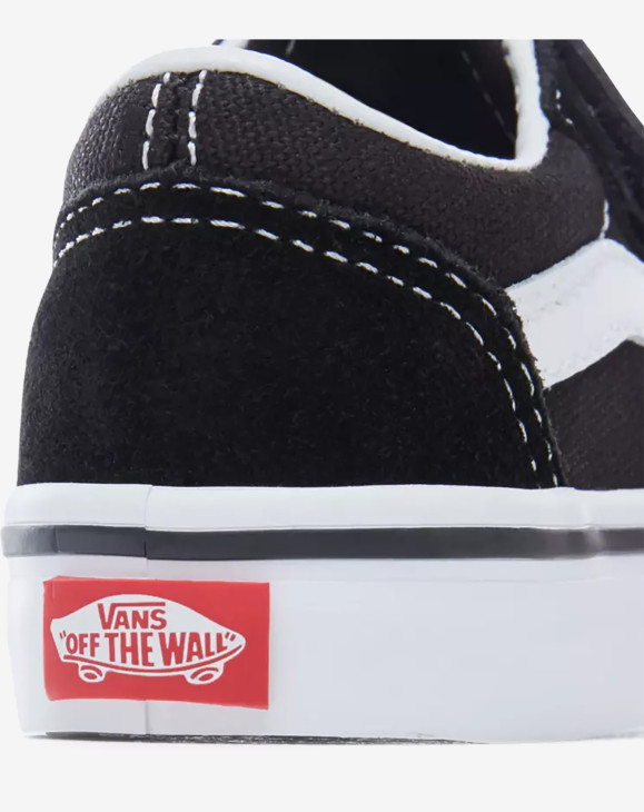 detail Dětské boty Vans TD Old Skool V BLACK