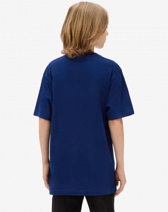 detail Chlapecké tričko s krátkým rukávem Vans SPOTLIGHT SKELETON Blue Depths