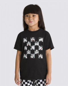 Dětské tričko Vans SNAPSPOT SS TEE DISNEY Black