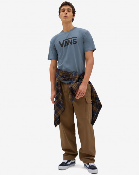 detail Pánské tričko s krátkým rukávem Vans MN VANS CLASSIC BLUE MIRAGE/BLACK