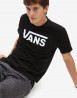 náhled Pánské tričko s krátkým rukávem Vans MN VANS CLASSIC Black/White