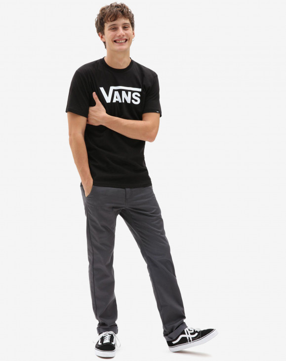 detail Pánské tričko s krátkým rukávem Vans MN VANS CLASSIC Black/White