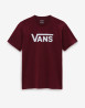 náhled Pánské tričko s krátkým rukávem Vans MN VANS CLASSIC Burgundy/White