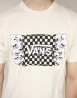 náhled Pánské tričko s krátkým rukávem Vans CHECK SKULL S/S TEE marshmallow