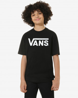Dětské tričko s krátkým rukávem Vans BY VANS CLASSIC BOYS BLACK/WHITE