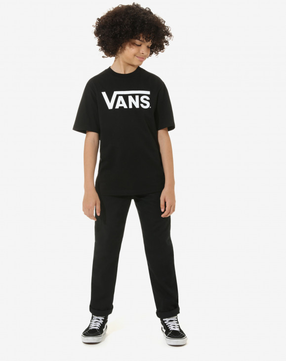 detail Chlapecké tričko s krátkým rukávem Vans BY VANS CLASSIC BOYS Black/White