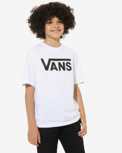 Dětské tričko s krátkým rukávem Vans BY VANS CLASSIC BOYS WHITE/BLACK