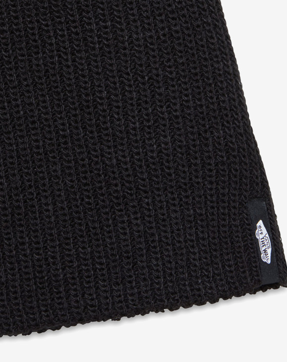 detail Pánská čepice Vans MN MISMOEDIG BEANIE Black