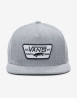 náhled Pánská kšiltovka Vans MN FULL PATCH SNAPBA Heather Grey