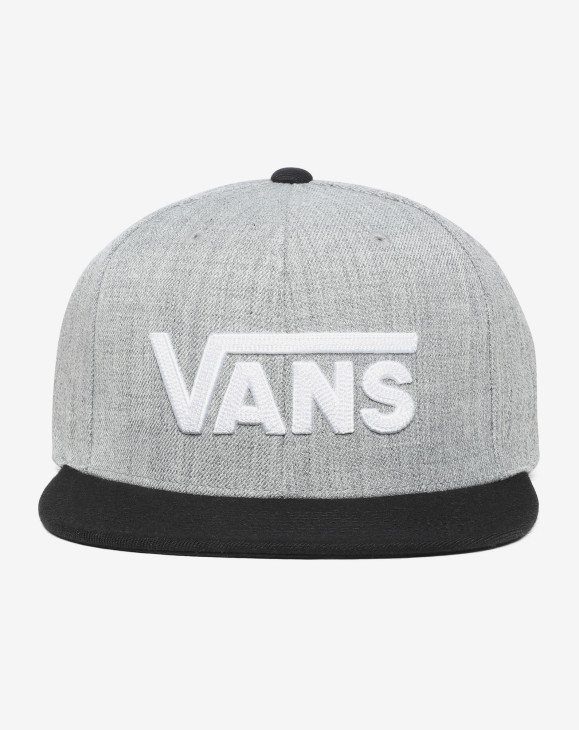 detail Pánská kšiltovka Vans MN DROP V II SNAPBAC Heather Grey/Bl