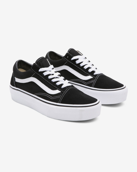 detail Dámské tenisky Vans UA Old Skool Platfor BLACK/WHITE