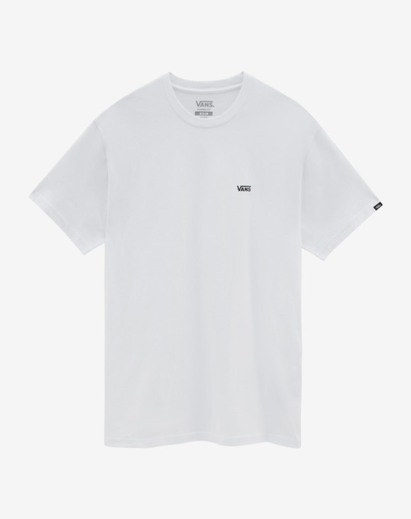 detail Pánské tričko s krátkým rukávem Vans MN LEFT CHEST LOGO T White/Black