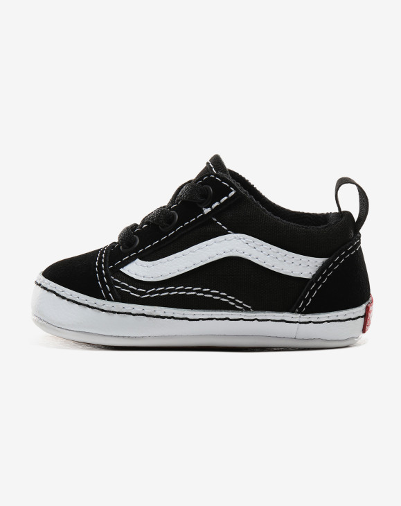 detail Dětské boty Vans IN Old Skool Crib BLACK/TRUE WHIT