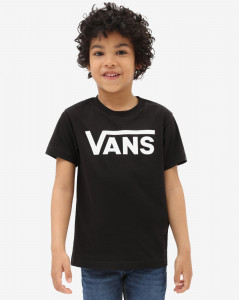 Dětské tričko s krátkým rukávem Vans BY VANS CLASSIC KIDS BLACK/WHITE