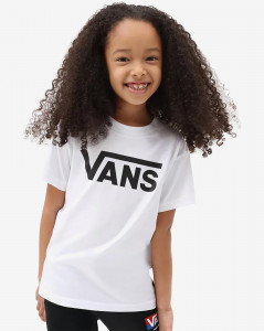 Dětské tričko s krátkým rukávem Vans BY VANS CLASSIC KIDS WHITE/BLACK