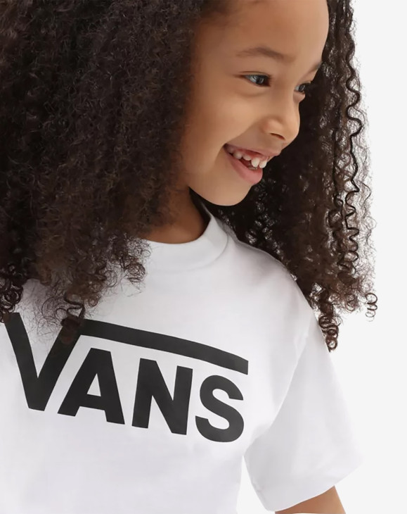 detail Dětské tričko s krátkým rukávem Vans BY VANS CLASSIC KIDS White/Black