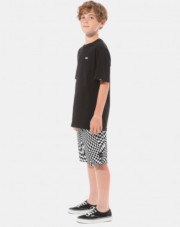 detail Chlapecké tričko s krátkým rukávem Vans BY LEFT CHEST TEE BO BLACK