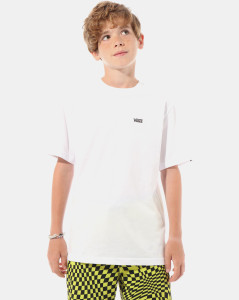 Chlapecké tričko s krátkým rukávem Vans BY LEFT CHEST TEE BO WHITE
