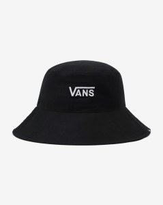 Dámský klobouk Vans WM LEVEL UP BUCKET H Black/White