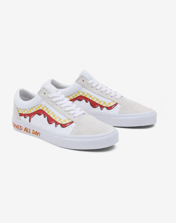 detail Tenisky Vans UA Old Skool VAN WHITE