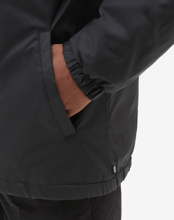 detail Pánská zateplená bunda Vans HARVARD WINDBREAKER JAC BLACK