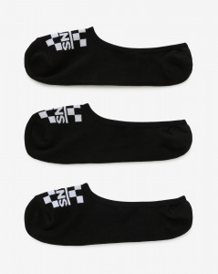 Ponožky Vans CLASSIC CANOODLE (9.5-13, 3P) BLACK