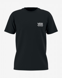 Pánské tričko s krátkým rukávem Vans LEFT CHEST LOGO II SS BLACK