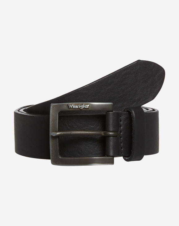 detail Pánský pásek Wrangler KABLE BUCKLE BLACK BLACK