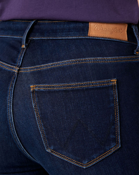 detail Dámské džíny Wrangler SKINNY SOFT CREEK