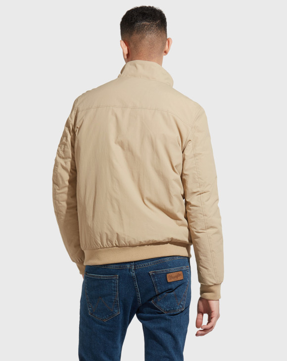 detail CLASSIC BOMBER CLAY BEIGE