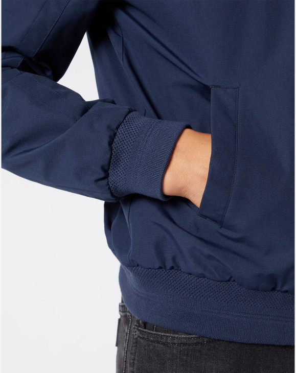 detail BOMBER JACKET NAVY