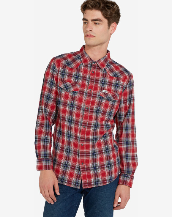 detail LS WESTERN SHIRT RED