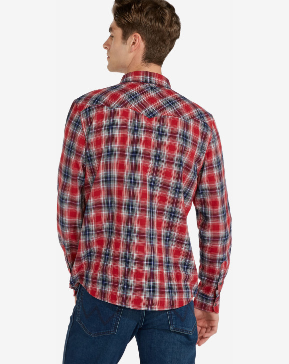 detail LS WESTERN SHIRT RED