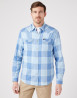 náhled Pánská košile Wrangler WESTERN SHIRT CERULEAN BLUE