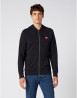 náhled Pánská mikina Wrangler ZIP THRU HOODIE BLACK