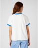 náhled Dámské tričko s krátkým rukávem Wrangler 75TH ANNI RINGER TEE WRANGLER BLUE