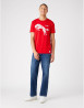 náhled Pánské tričko s krátkým rukávem Wrangler 75TH ANNI TEE CHINESE RED