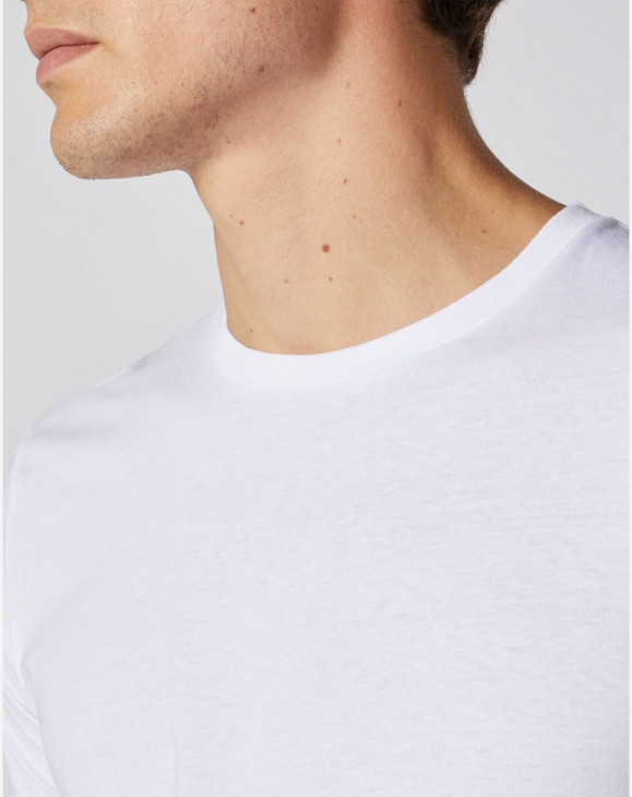 detail Pánské tričko s krátkým rukávem Wrangler 2 PACK TEE WHITE