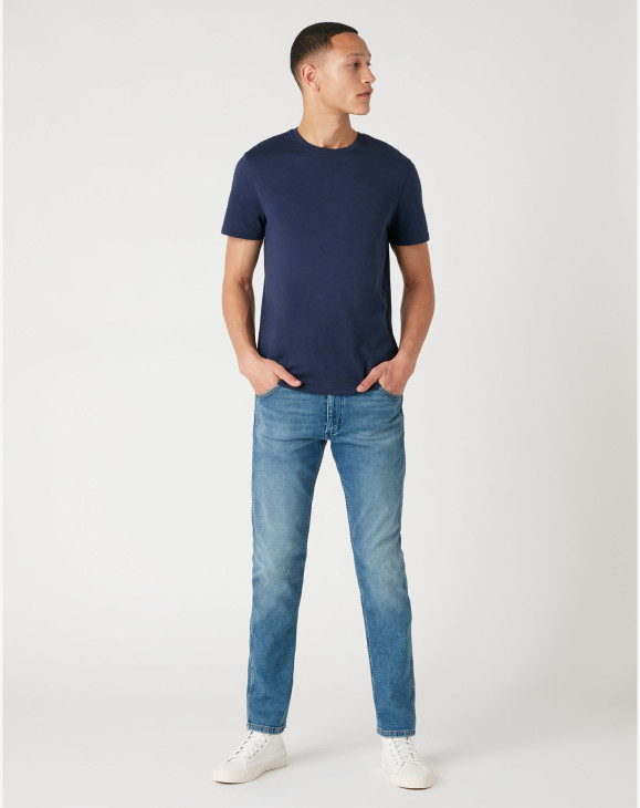 detail Pánské tričko s krátkým rukávem Wrangler SS 2 PACK TEE NAVY