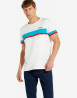 náhled BAND STRIPE TEE OFFWHITE