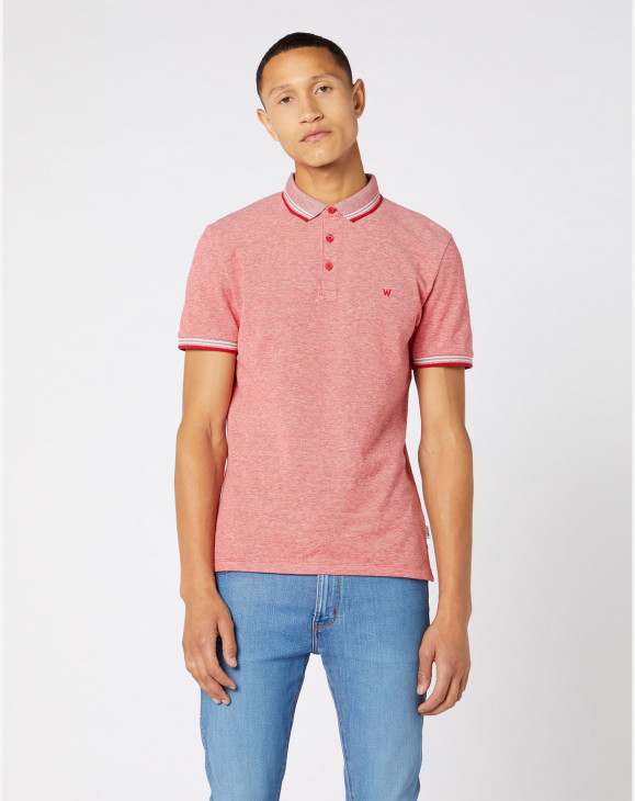 detail SS REFINED POLO FORMULA RED
