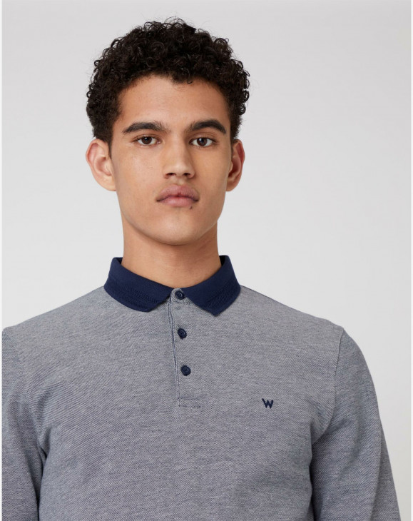 detail LS REFINED POLO NAVY