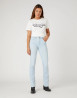 náhled Dámské tričko s krátkým rukávem Wrangler REGULAR TEE WORNWHITE