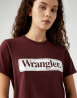 náhled Dámské tričko s krátkým rukávem Wrangler REGULAR TEE DAHLIA